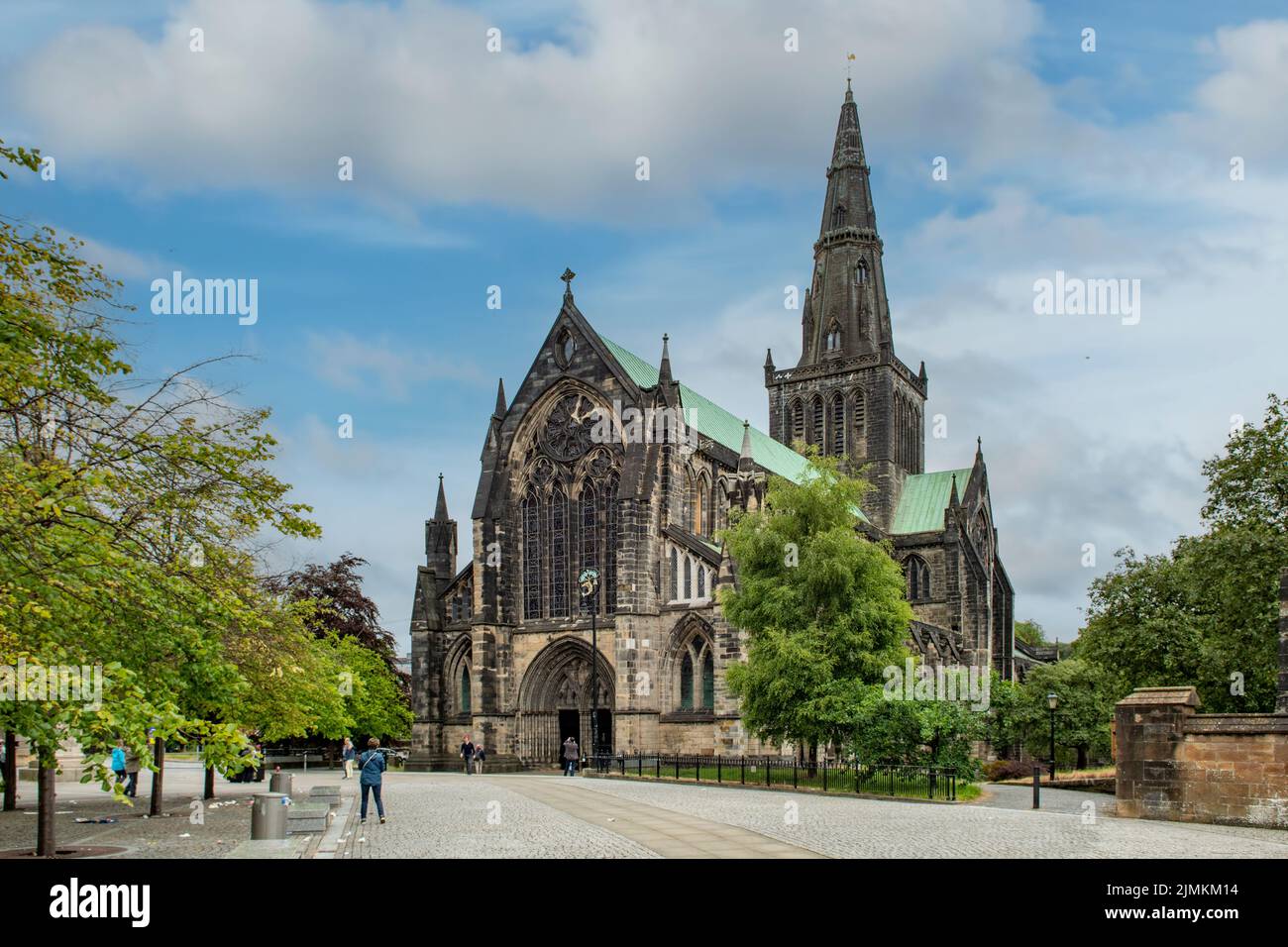 Glasgow Cathedral, Glasgow, Scotland Stock Photo
