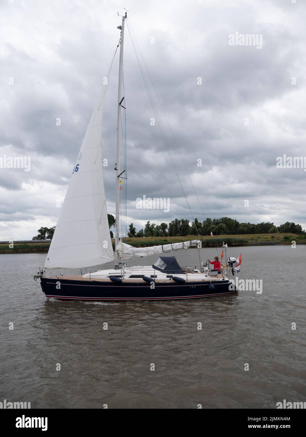 Woman wheel boat hi-res stock photography and images - Alamy