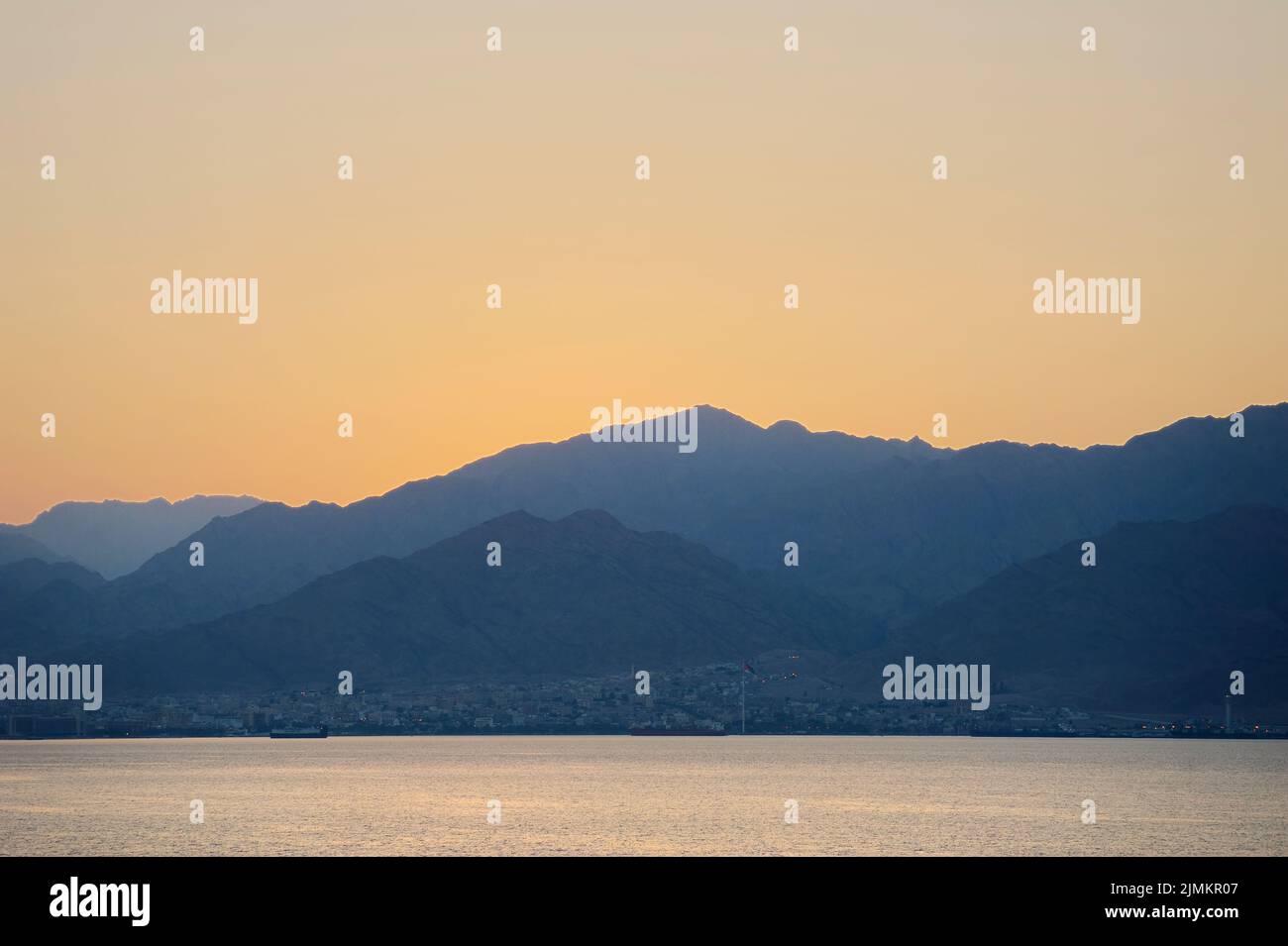 Red Sea, Gulf of Eilat Stock Photo