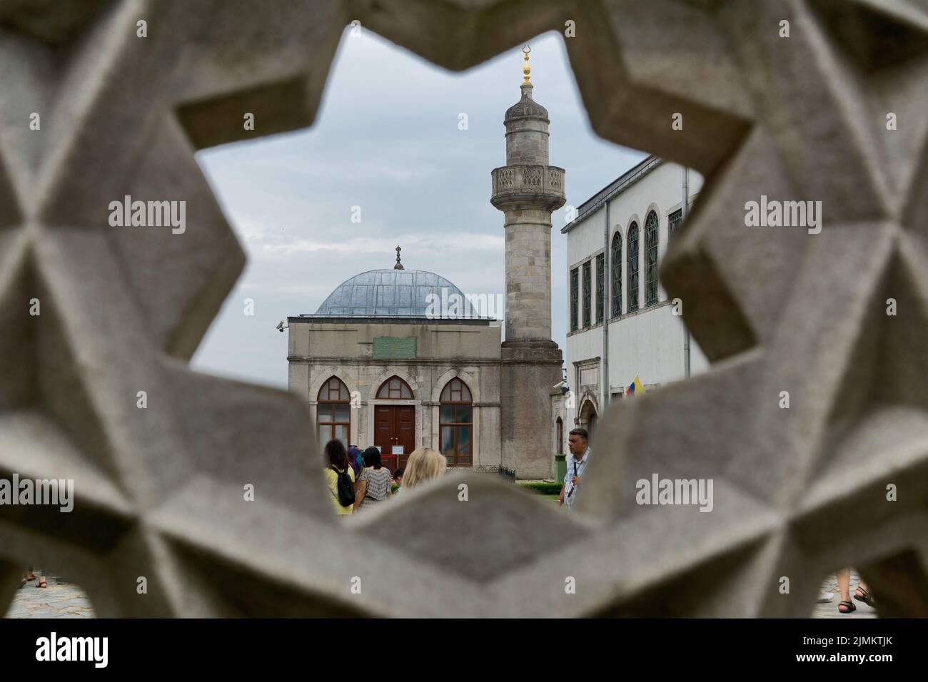 Topkapi Palace, Istanbul, Turkey: buildings in the fourth courtyard Stock Photo