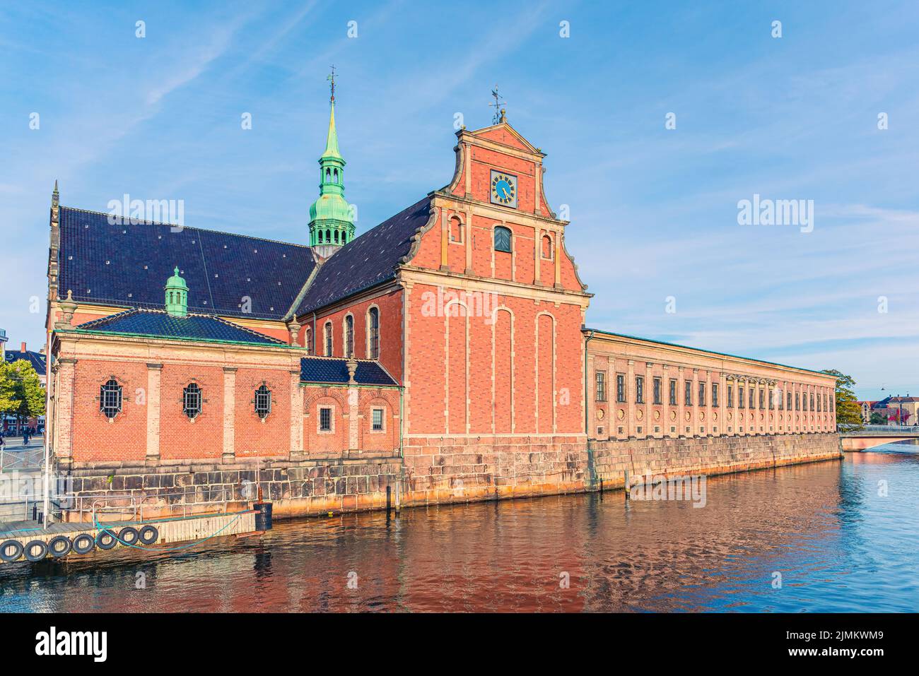 The Holmen Church is a Parish church on the Holmens Kanal in central Copenhagen in Denmark Stock Photo