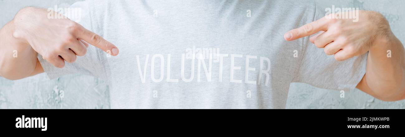 community volunteering social activity altruism Stock Photo