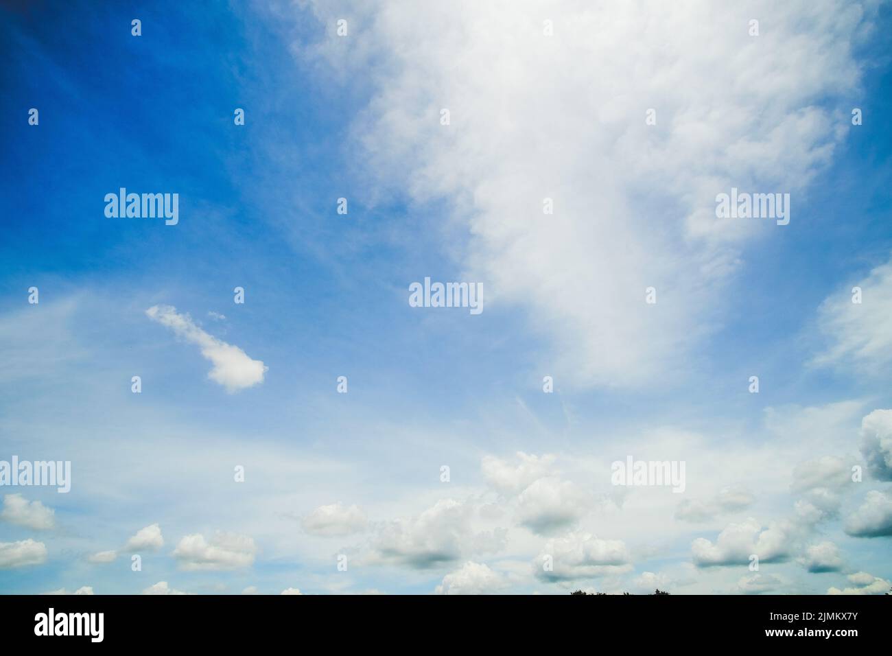 white clouds on Cloudy blue sky abstract nature background Stock Photo ...