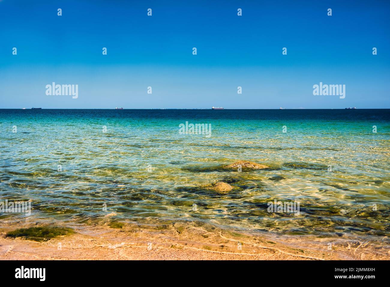 Bay crystal clear water hi-res stock photography and images - Alamy