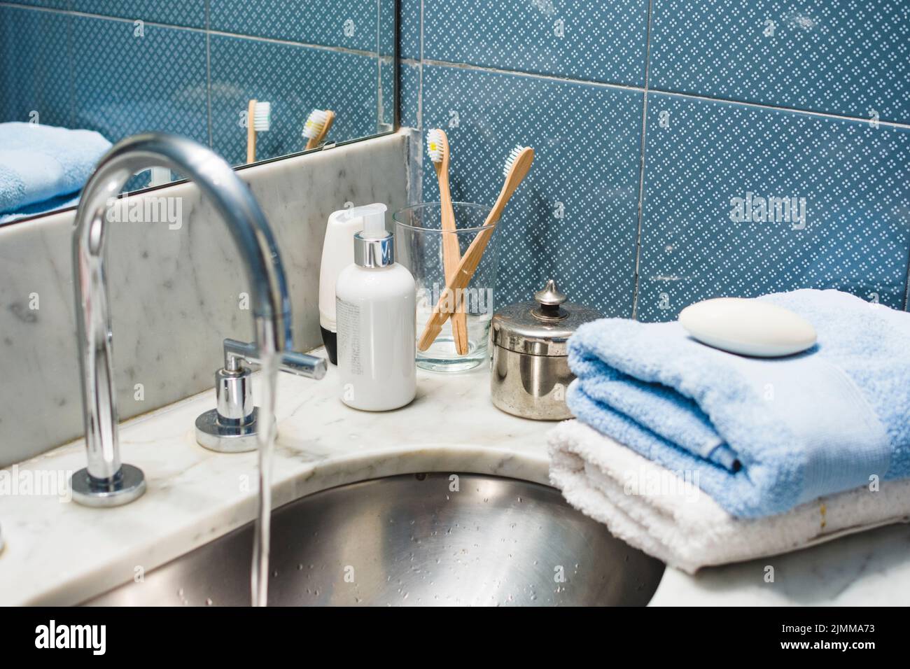 Beautiful composition spa bath concept Stock Photo Alamy