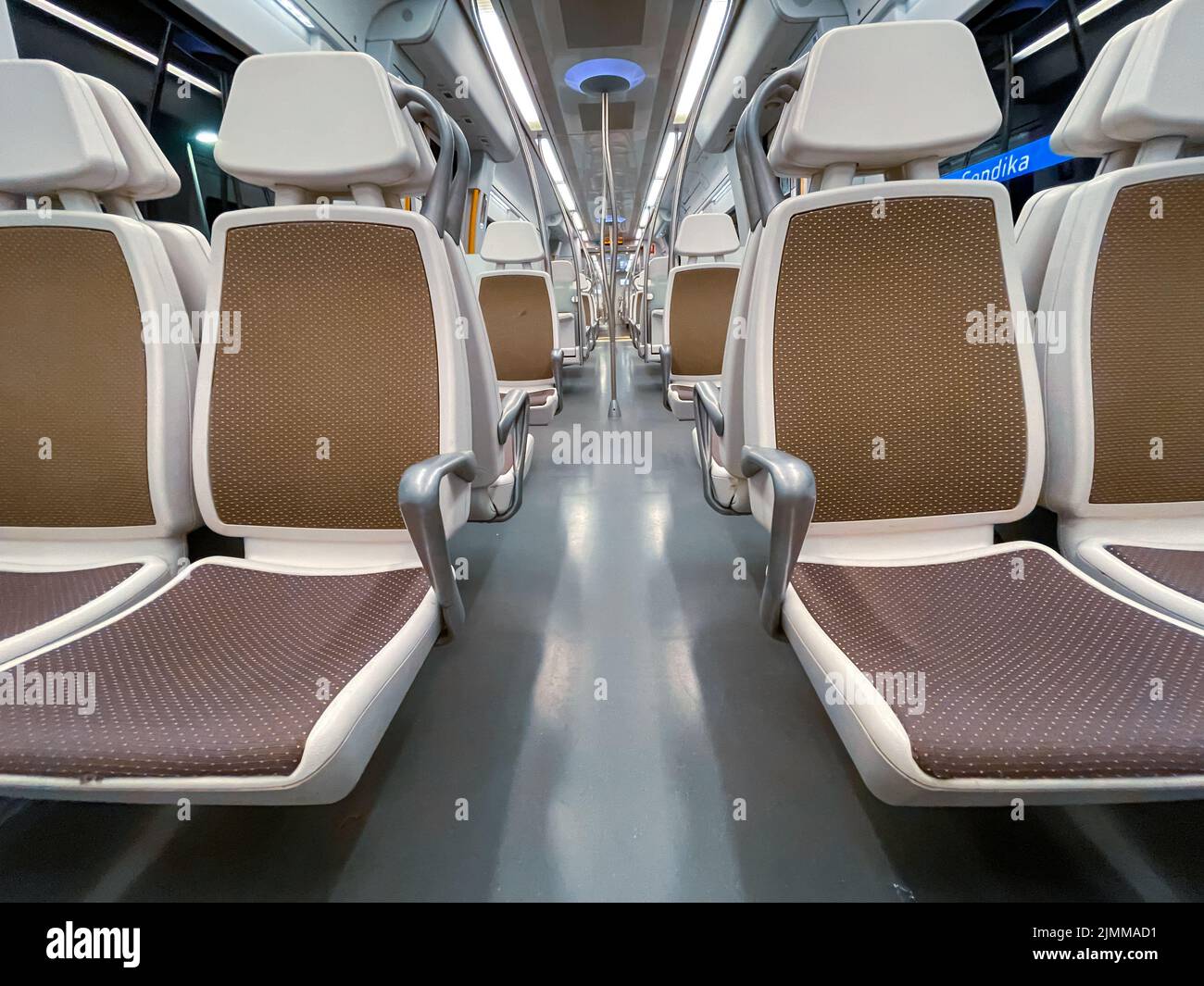 empty train car, mode of transportation Stock Photo Alamy