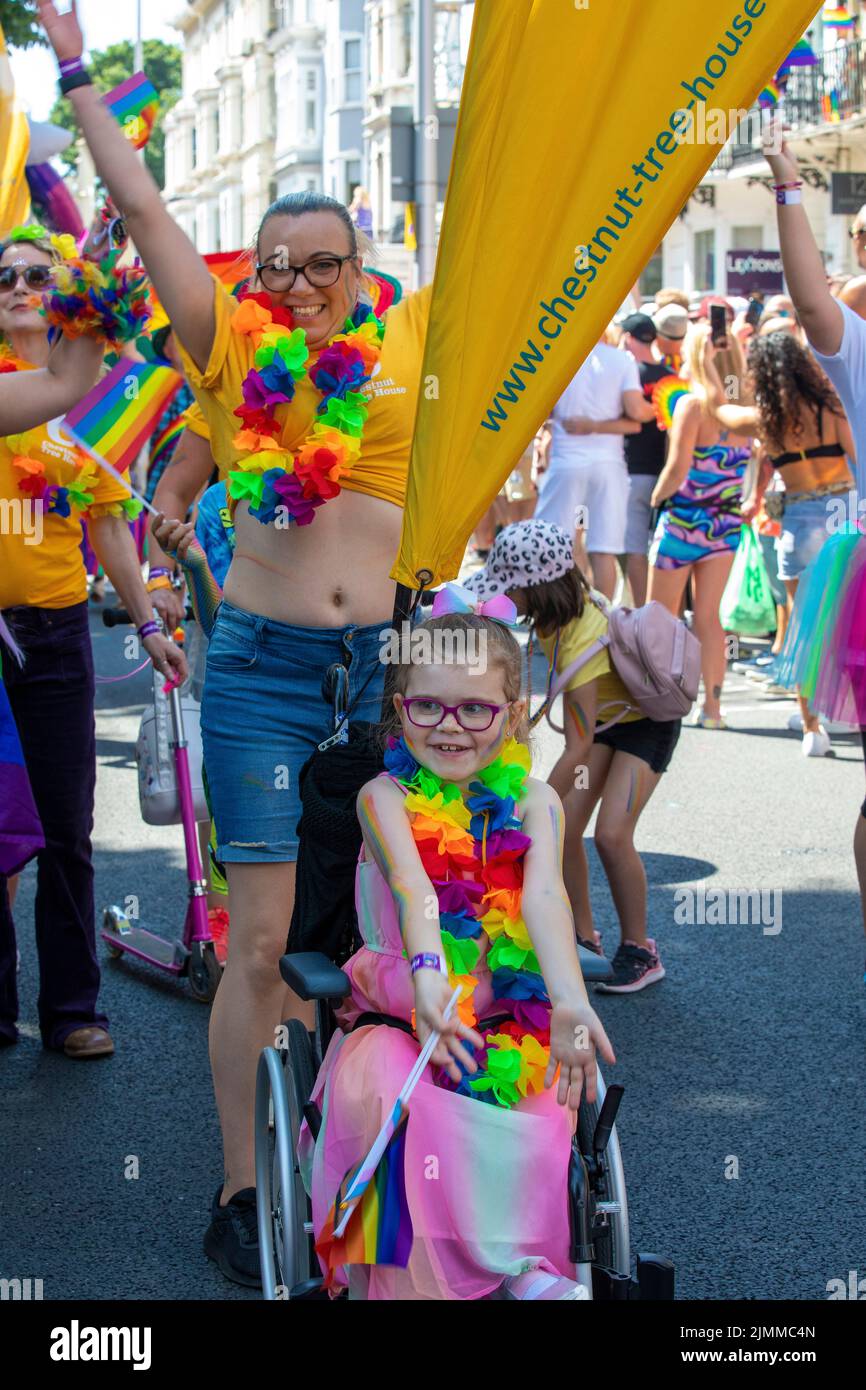 Brighton Pride 2022 We Are Fabuloso. Brighton and Hove Pride is an annual LGBT pride event held