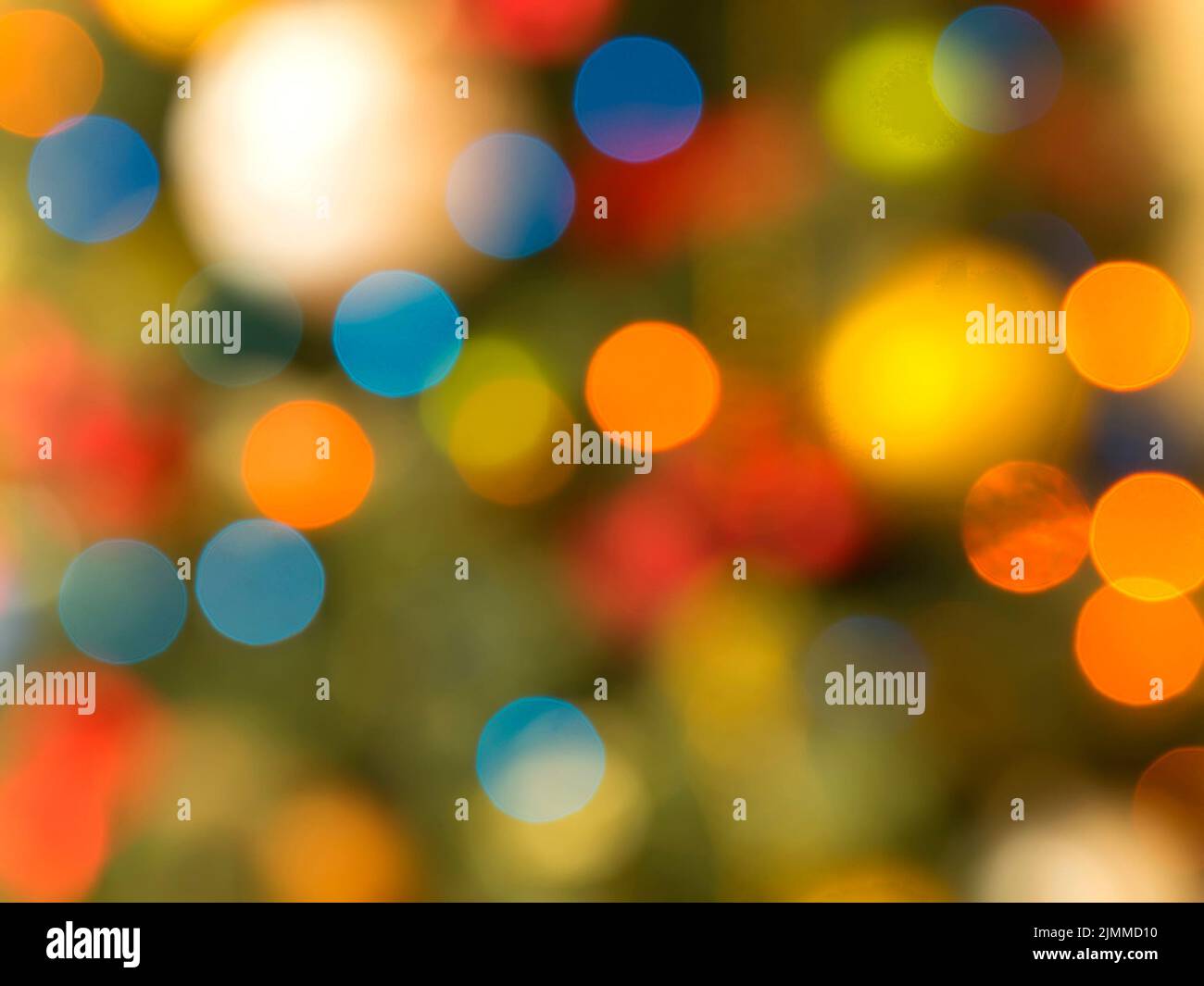 Christmas lights, a background or texture Stock Photo