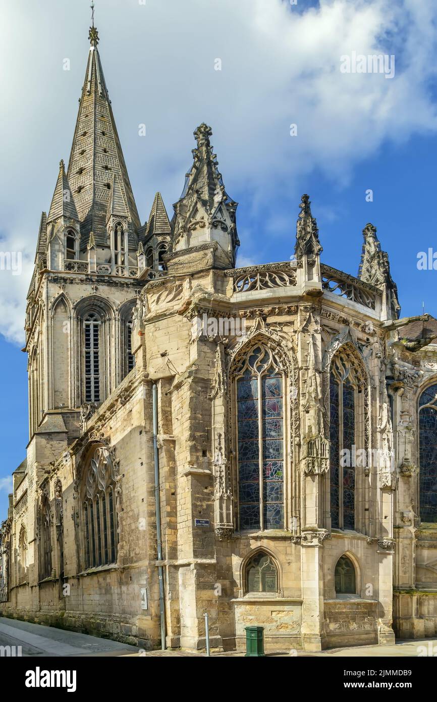 Saint Sauveur church, Caen, France Stock Photo