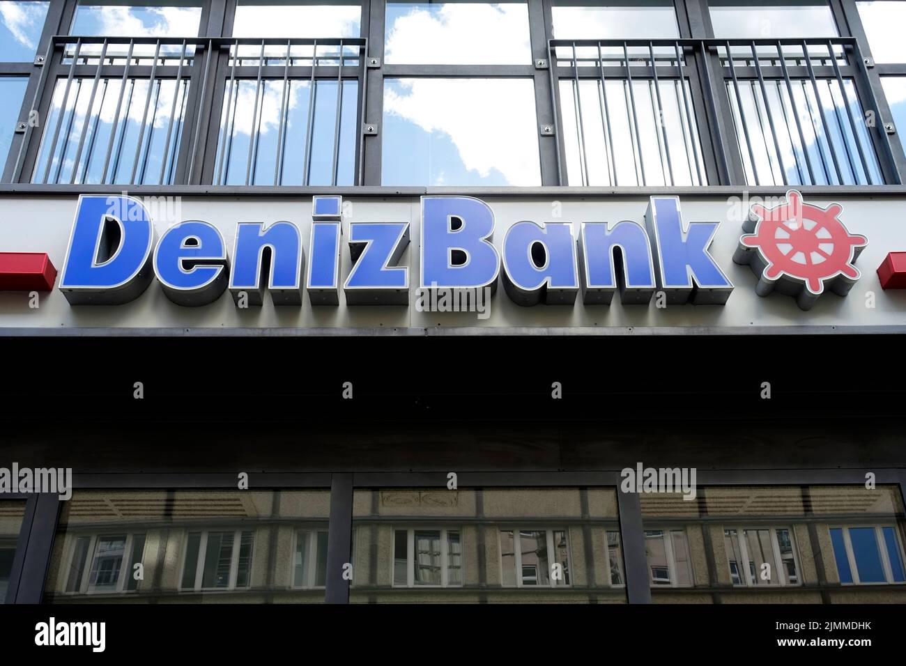 DenizBank in Berlin, Germany Stock Photo