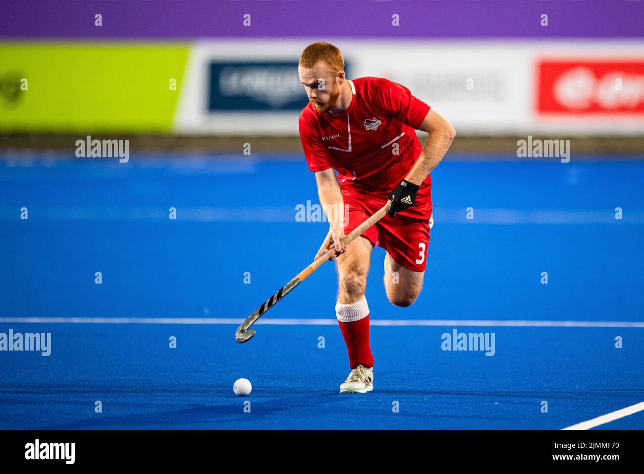 BIRMINGHAM, UNITED KINGDOM. 06th Aug, 2022. Jack WALLER of England during Men's Hockey Semi-Finals England vs Australia of Birmingham 2022 - Commonwealth Games at Birmingham University on Saturday, August 06, 2022 in BIRMINGHAM, UNITED KINGDOM. Credit: Taka Wu/Alamy Live News Stock Photo