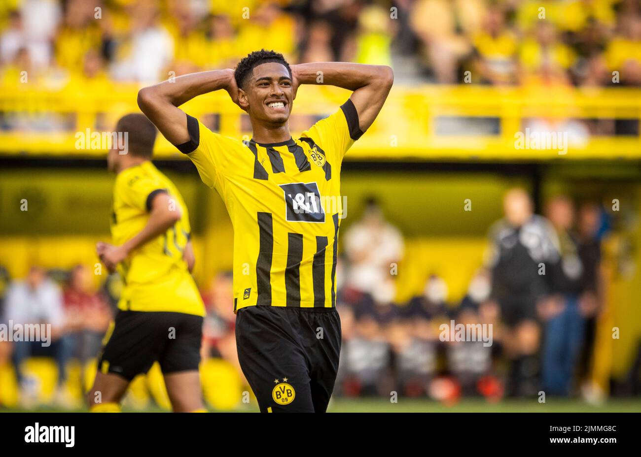 Jude Bellingham (BVB) Borussia Dortmund Bayer Leverkusen 06.08.2022