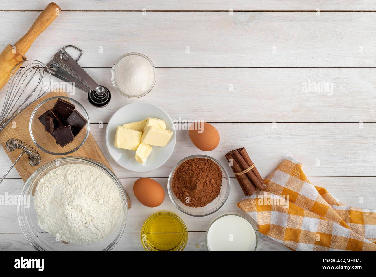 Flat lay food restaurant hi-res stock photography and images - Alamy
