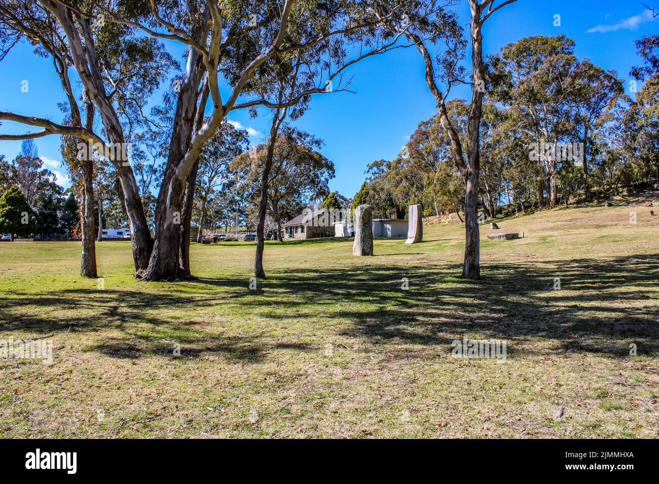 The Standing Stones at Glen Innes, Australia Stock Photo Alamy