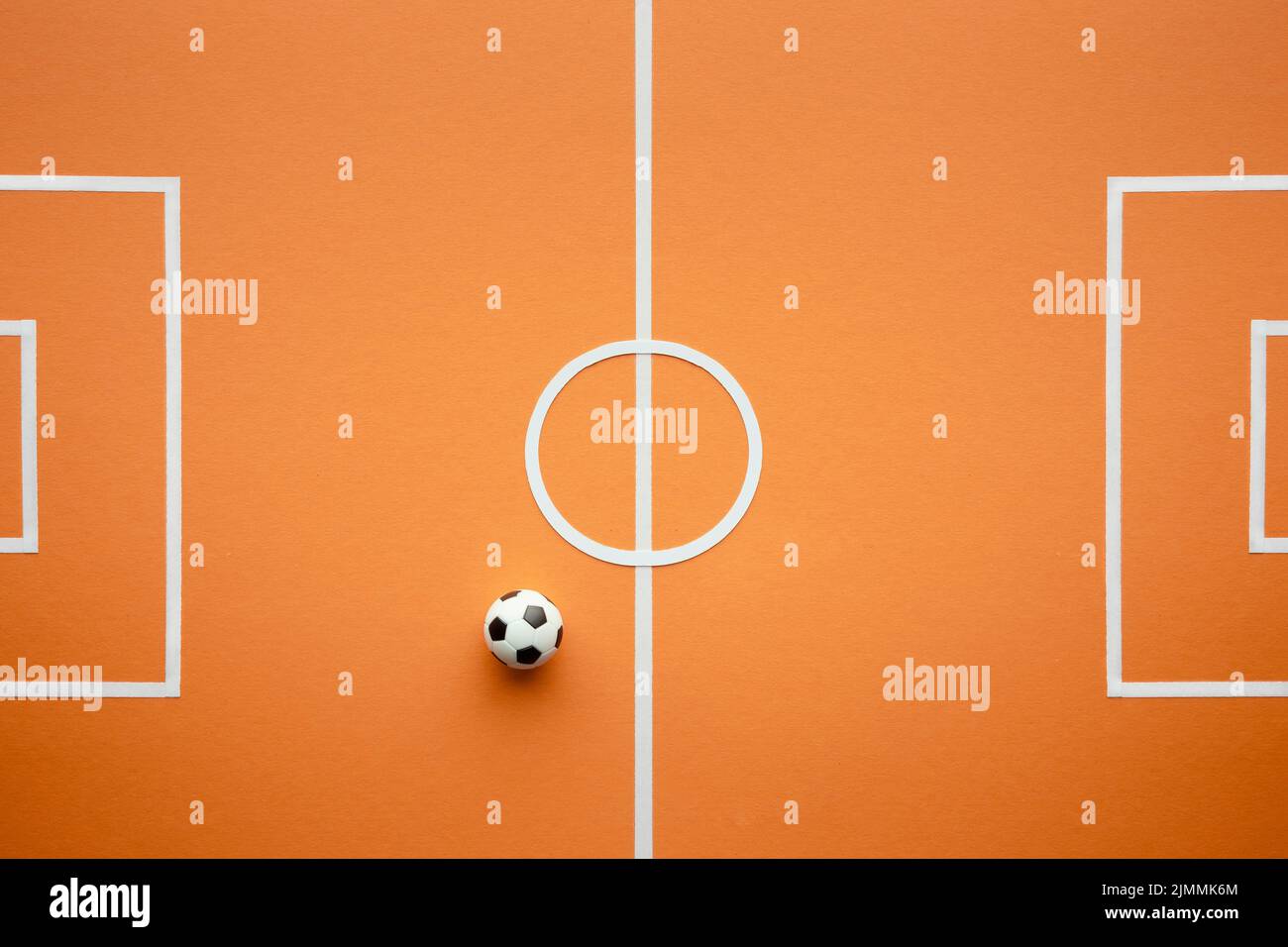 Top view football field still life Stock Photo Alamy