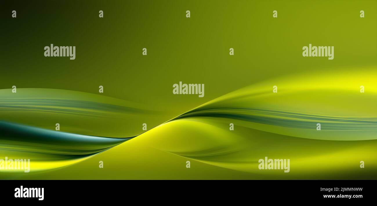 Abstract Bright Green Background Stock Photo