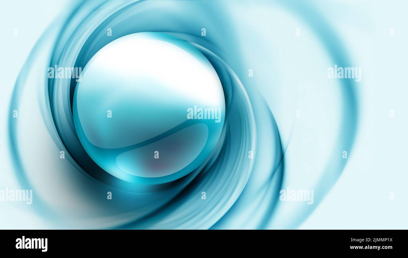 Abstract Business Background in Blue Tones Stock Photo