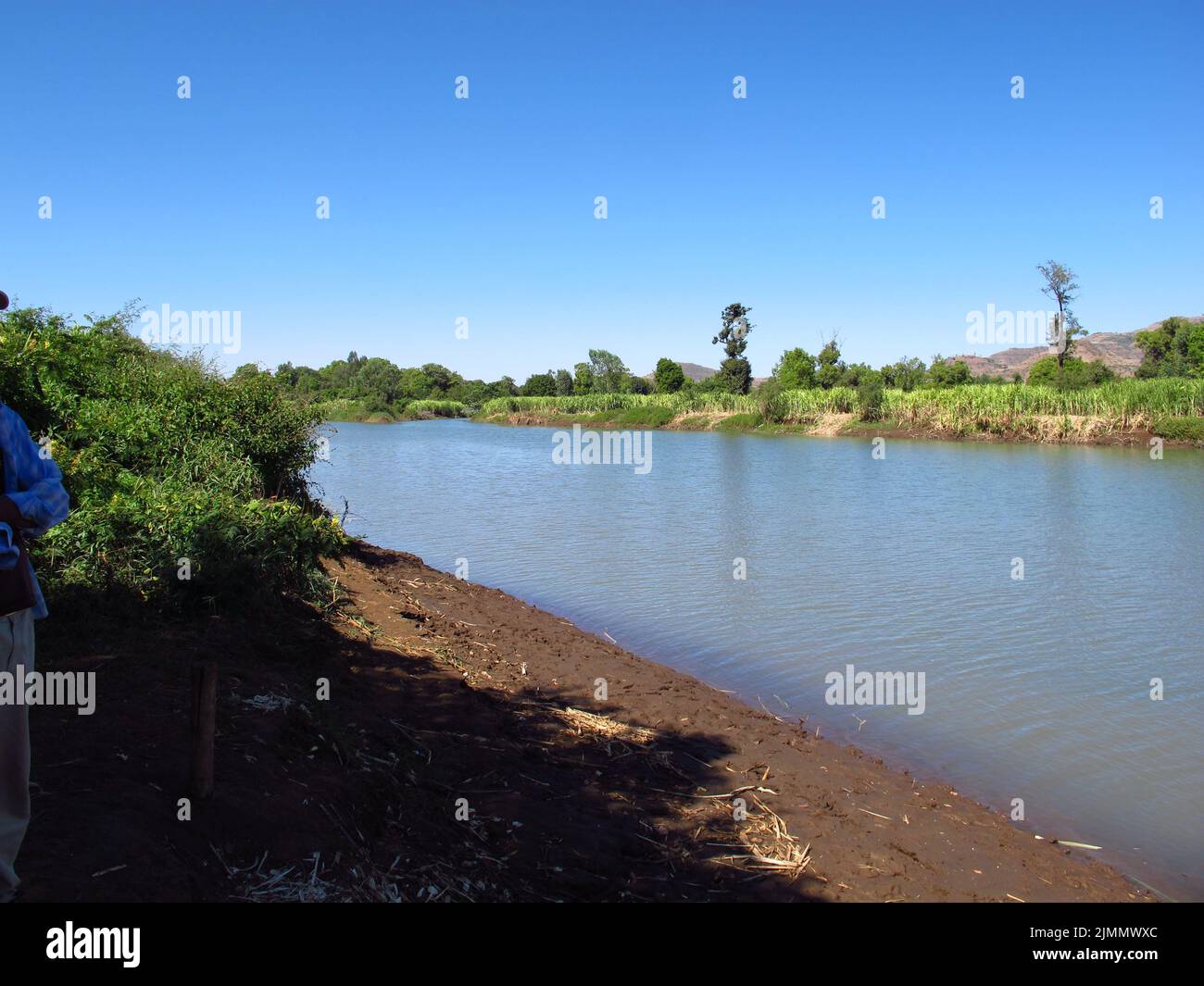 Blue Nile river in Ethiopia of Africa Stock Photo - Alamy