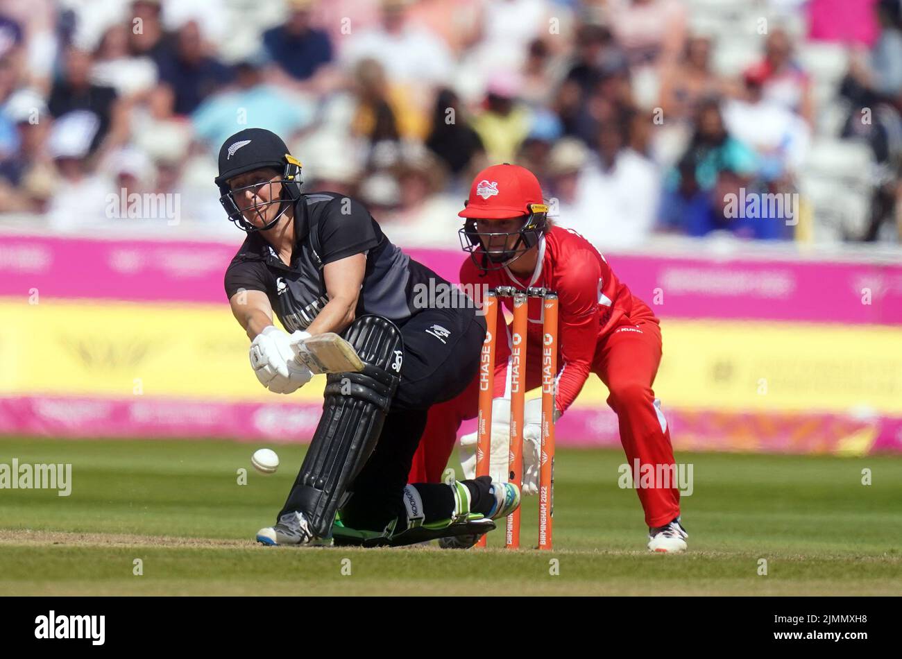 New Zealand's Sophie Devine in action at Edgbaston Stadium on day ten of 2022 Commonwealth Games in Birmingham. Picture date: Sunday August 7, 2022. Stock Photo