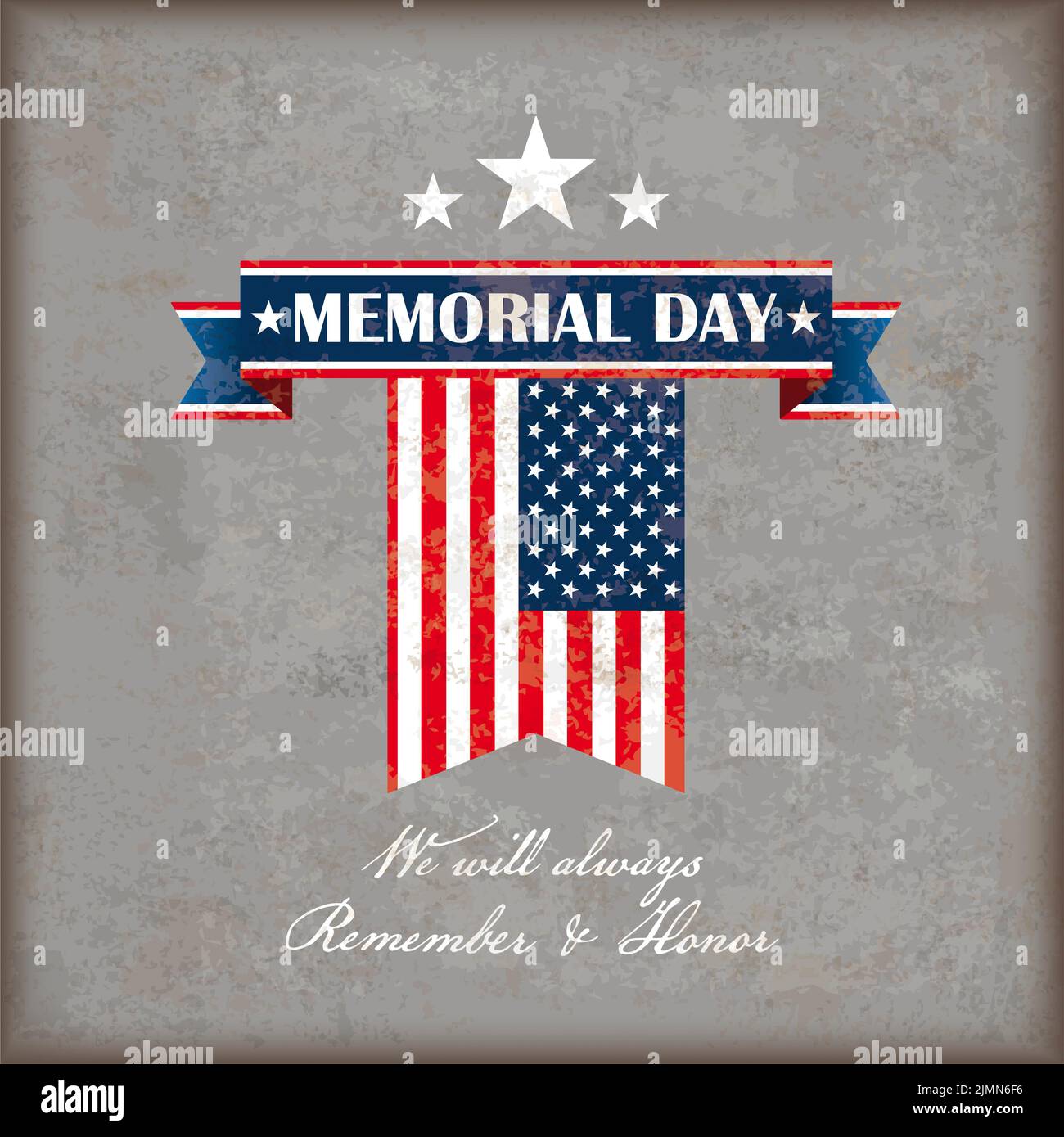 Vintage Background Memorial Day Honor Flag USA Stock Photo - Alamy