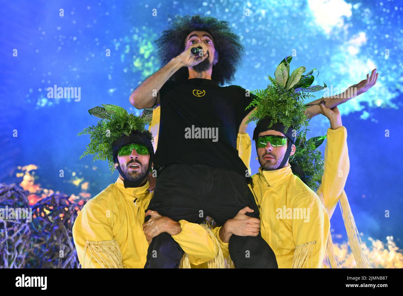 Caparezza during the Concert Exuvia Tour 2022, 6th August 2022, at Zoo ...