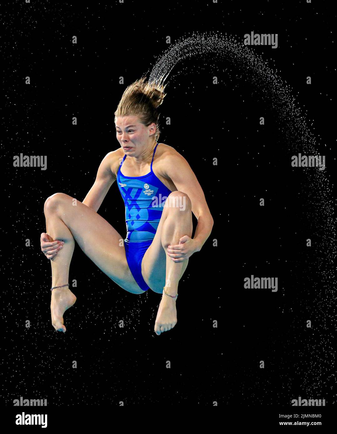 Scotland’s Clara Kerr in action during the Women’s 3m Springboard preliminary at Sandwell Aquatics Centre on day ten of the 2022 Commonwealth Games in Birmingham. Picture date: Sunday August 7, 2022. Stock Photo