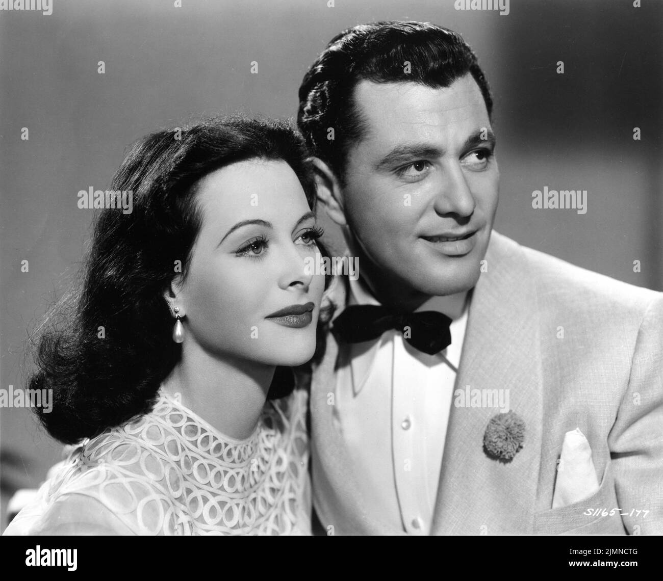 HEDY LAMARR and TONY MARTIN Portrait by CLARENCE SINCLAIR BULL ...