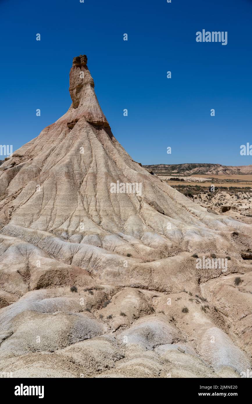 the Castildeterra stands in a semidesert natural region or badlands