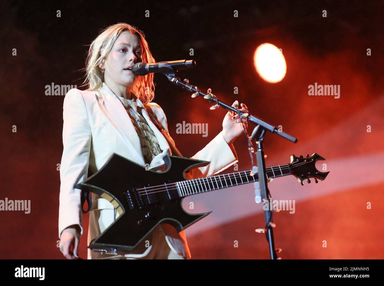 Phoebe Bridgers performs during the 2022 Outside Lands Music and Arts Festival at Golden Gate Park on August 05, 2022 in San Francisco, California. Photo: Christopher Victorio/imageSPACE/MediaPunch Stock Photo