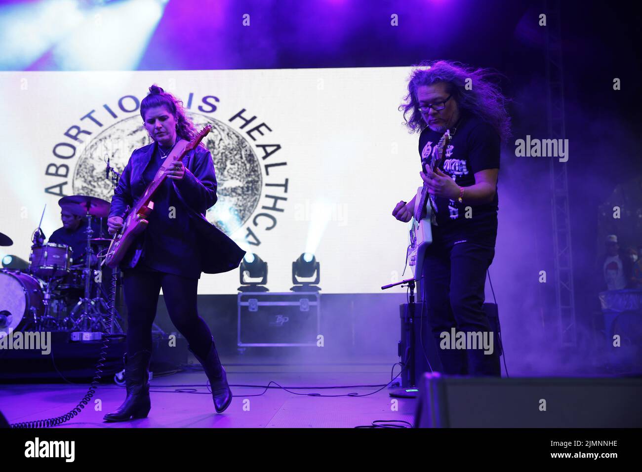 Best Coast - Bethany Cosentino amd Bobb Bruno perform during the 2022 Outside Lands Music and Arts Festival at Golden Gate Park on August 05, 2022 in San Francisco, California. Photo: Christopher Victorio/imageSPACE/MediaPunch Stock Photo