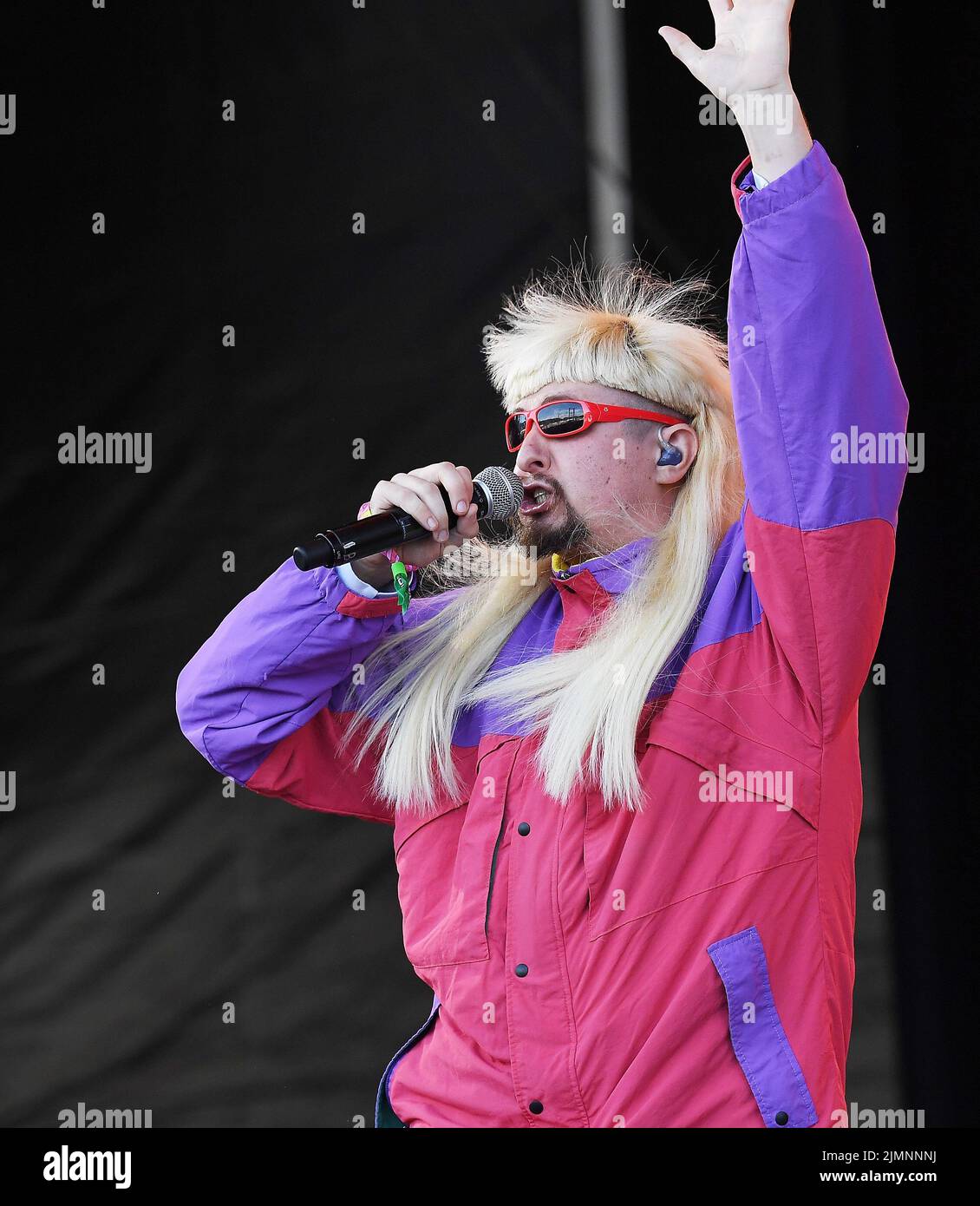 Oliver Tree performs during the 2022 Outside Lands Music and Arts Festival at Golden Gate Park on August 05, 2022 in San Francisco, California. Photo: Casey Flanigan/imageSPACE/MediaPunch Stock Photo