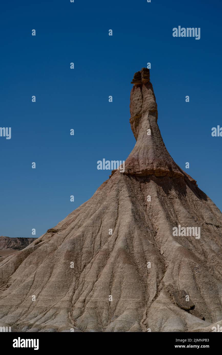 the Castildeterra stands in a semidesert natural region or badlands
