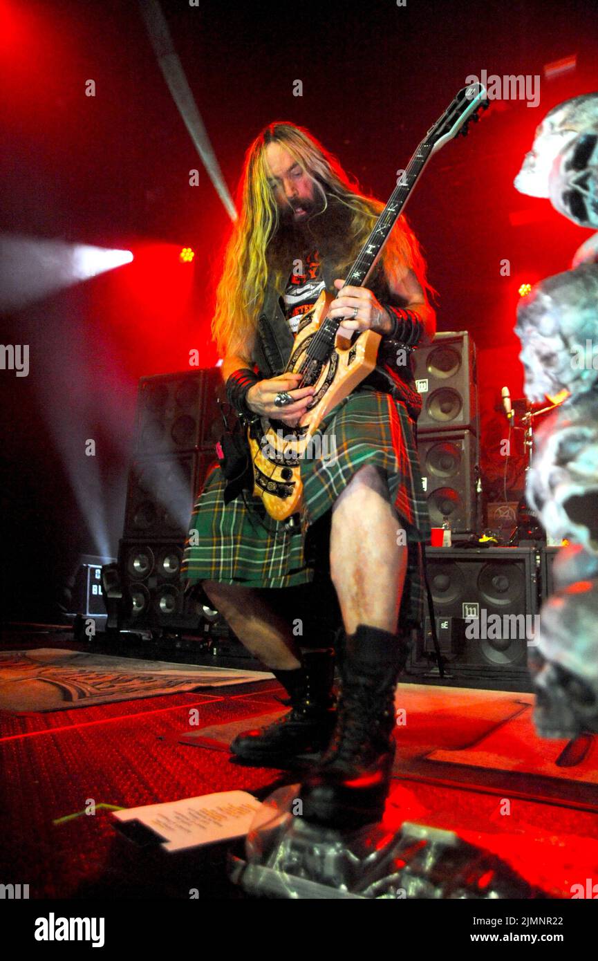 GARY, IN - AUGUST 4: Black Label Society performing at The Hard Rock Casino in Gary, Indiana on August 4, 2022 Credit: Gene Ambo/MediaPunch Stock Photo