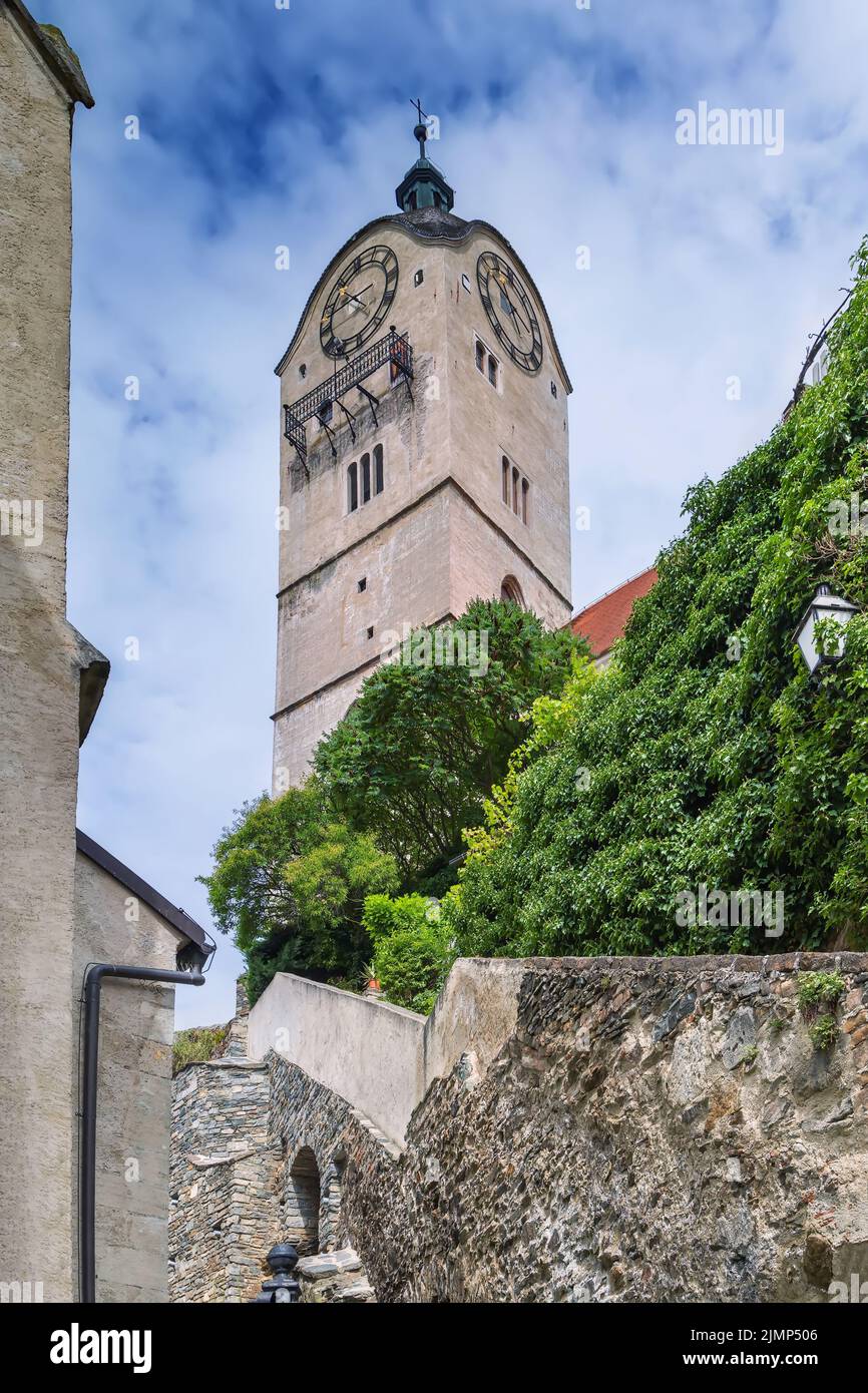 Frauenbergkirche, Krems an der Donau, Austria Stock Photo