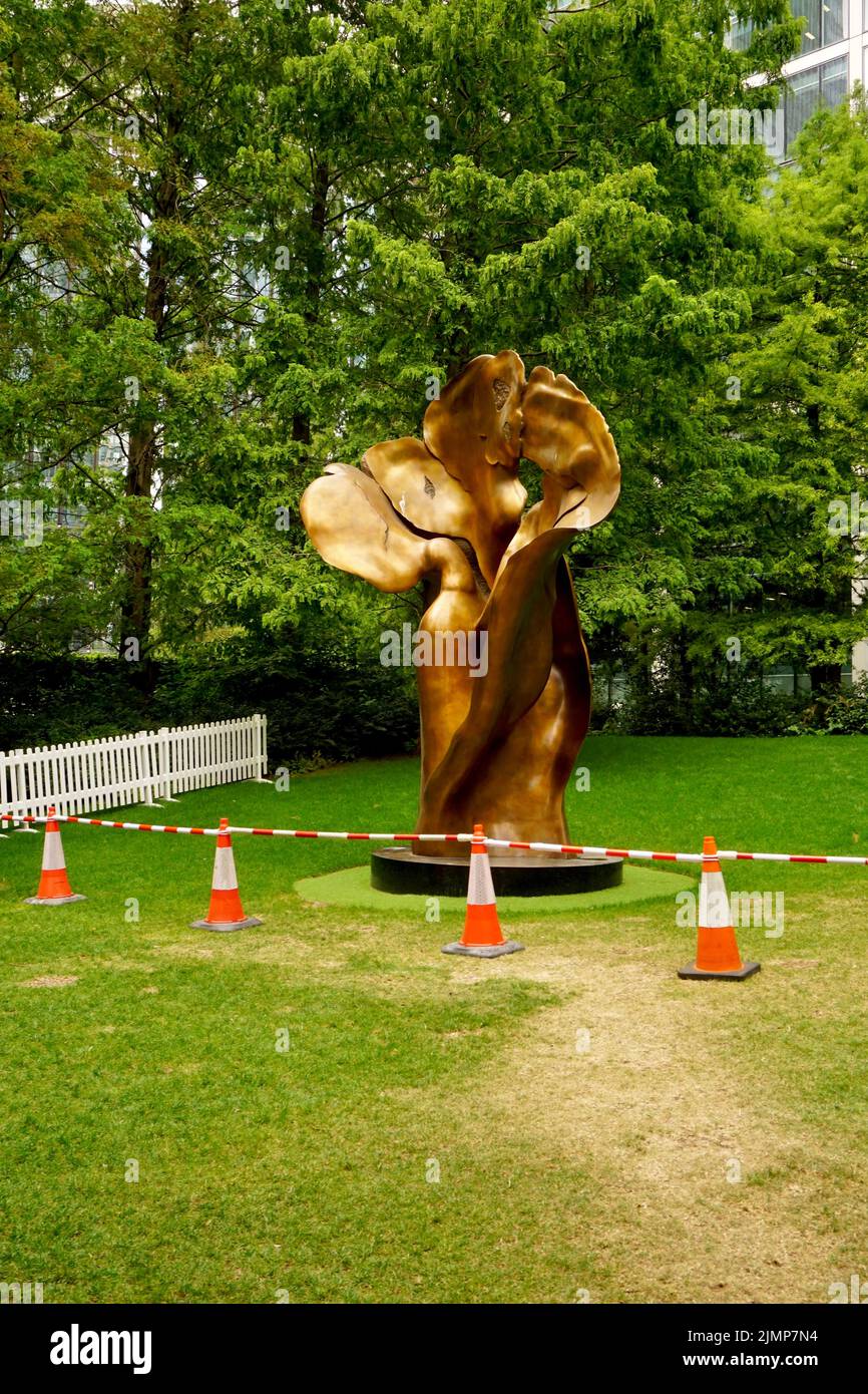 Jubilee Park in Canary Wharf, London, United Kingdom Stock Photo Alamy