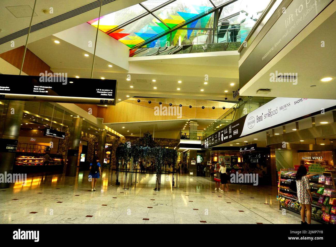 Jubilee Place in Canary Wharf, London, United Kingdom Stock Photo Alamy