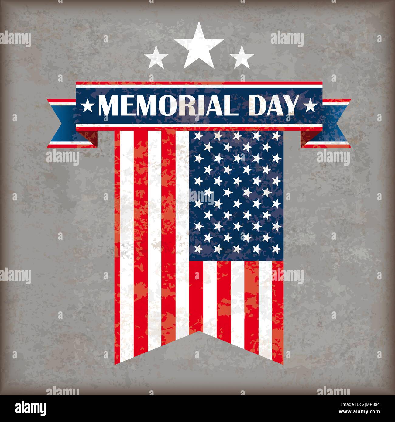 Vintage Background Memorial Day Flag USA Stock Photo - Alamy
