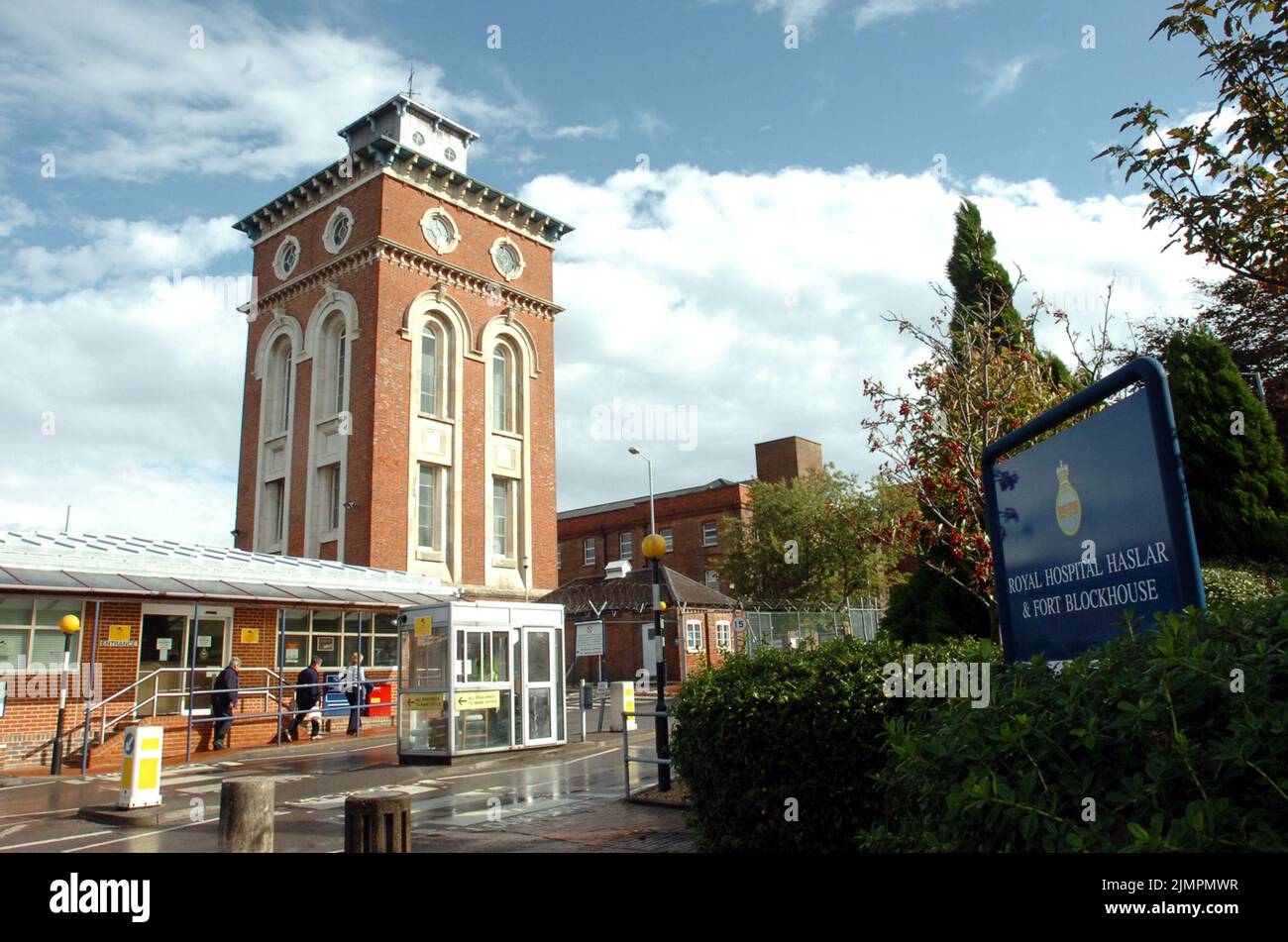 THE ROYAL HOSPITAL HASLAR, GOSPORT, HANTS. PIC MIKE WALKER, 2006 Stock