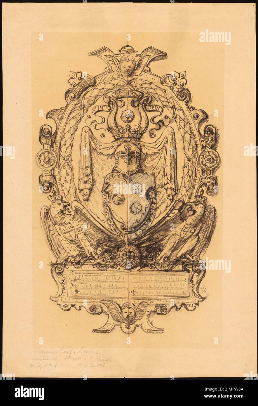 Raschdorff Julius (1823-1914), honor table for Count von Schleinitz ...