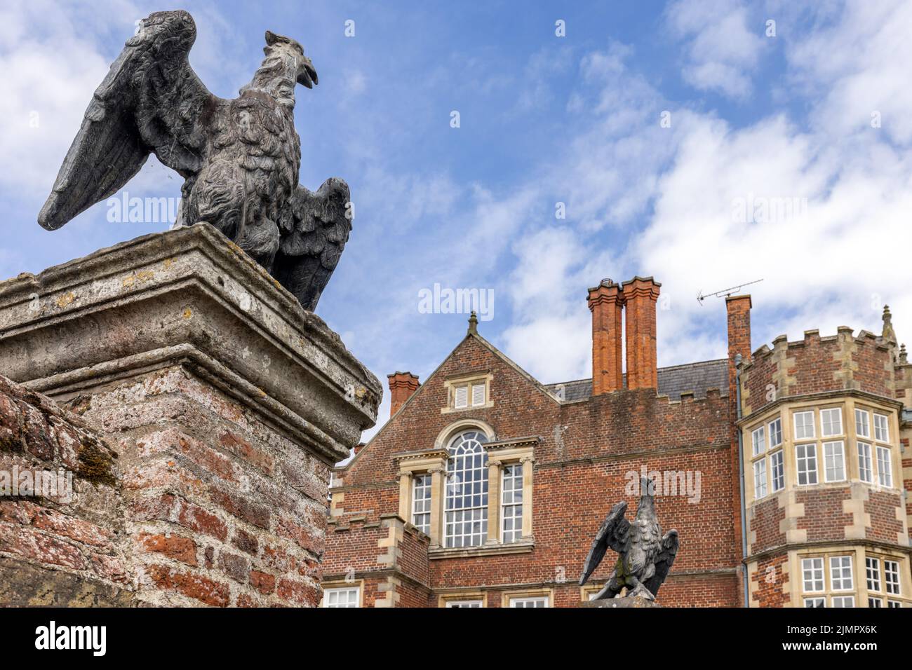 Burton Agnes Hall, a superb 17th century Elizabethan manor house in the East Riding of Yorkshire, England, Uk Stock Photo