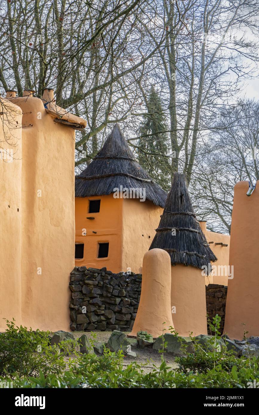 Berg en Dal, The Netherlands January 30, 2022 Open air display areas
