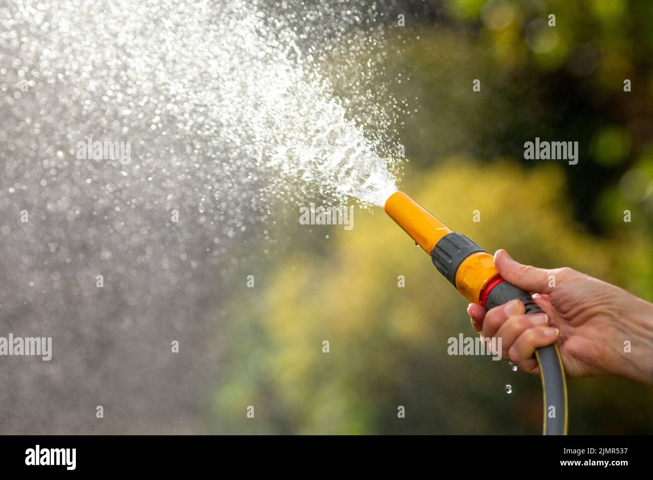 Halifax,West Yorkshire, UK, 7th August 2022. The first hosepipe ban to