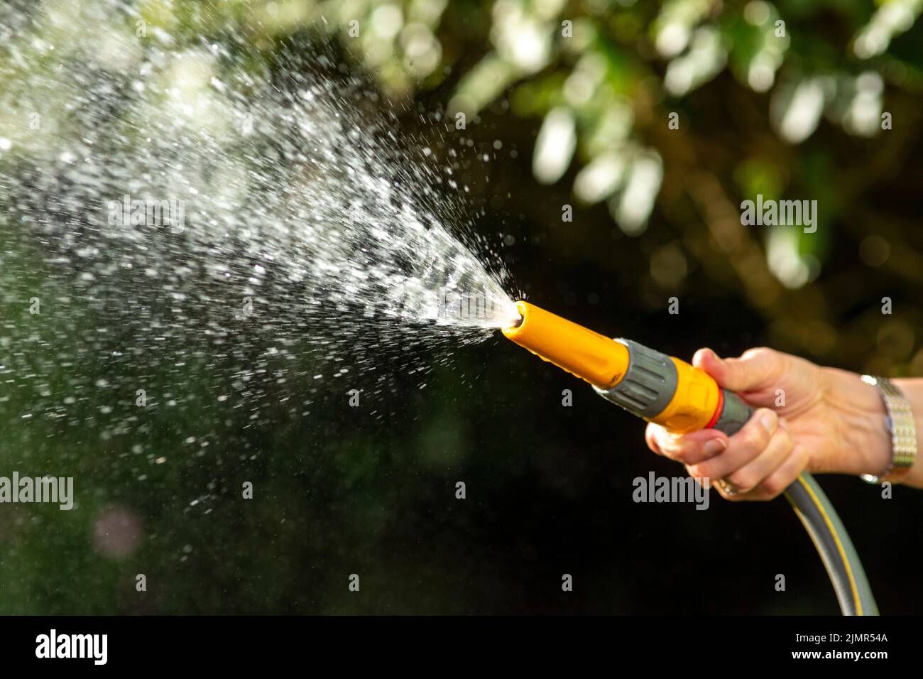 Halifax,West Yorkshire, UK, 7th August 2022. The first hosepipe ban to