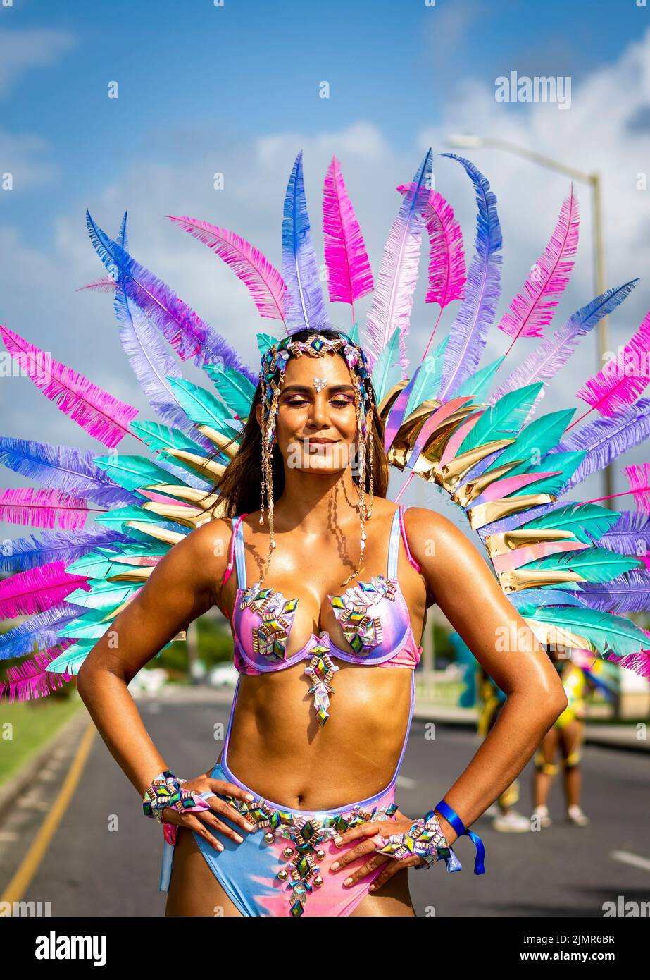 Grand Kadooment 2022 being held in Warrens, Barbados Stock Photo Alamy