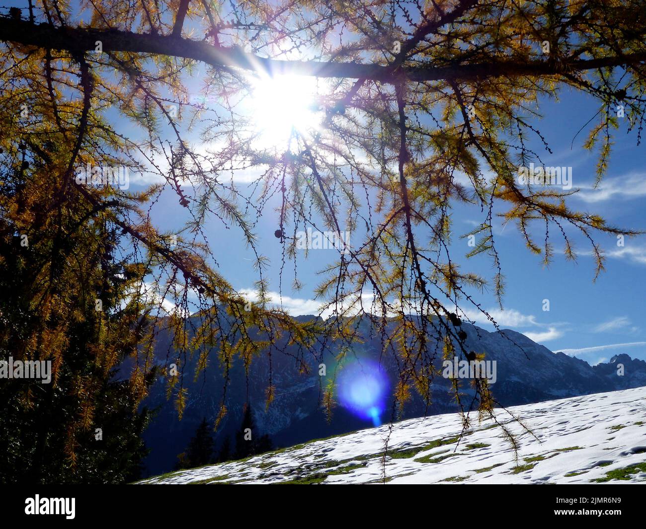 Wamberg mountain tour, Garmisch-Partenkirchen, Bavaria, Germany Stock Photo