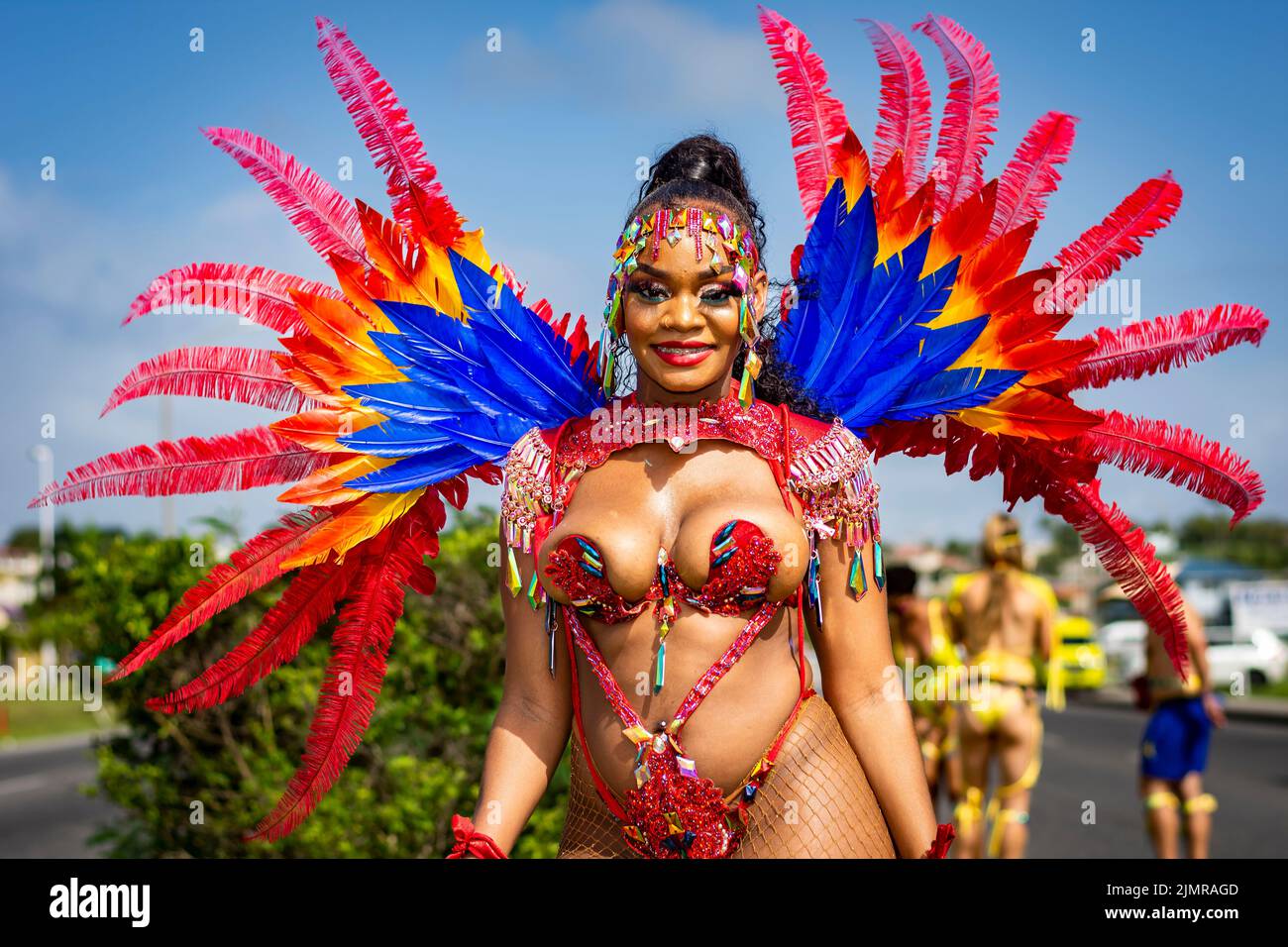 Grand Kadooment 2022 being held in Warrens, Barbados Stock Photo Alamy