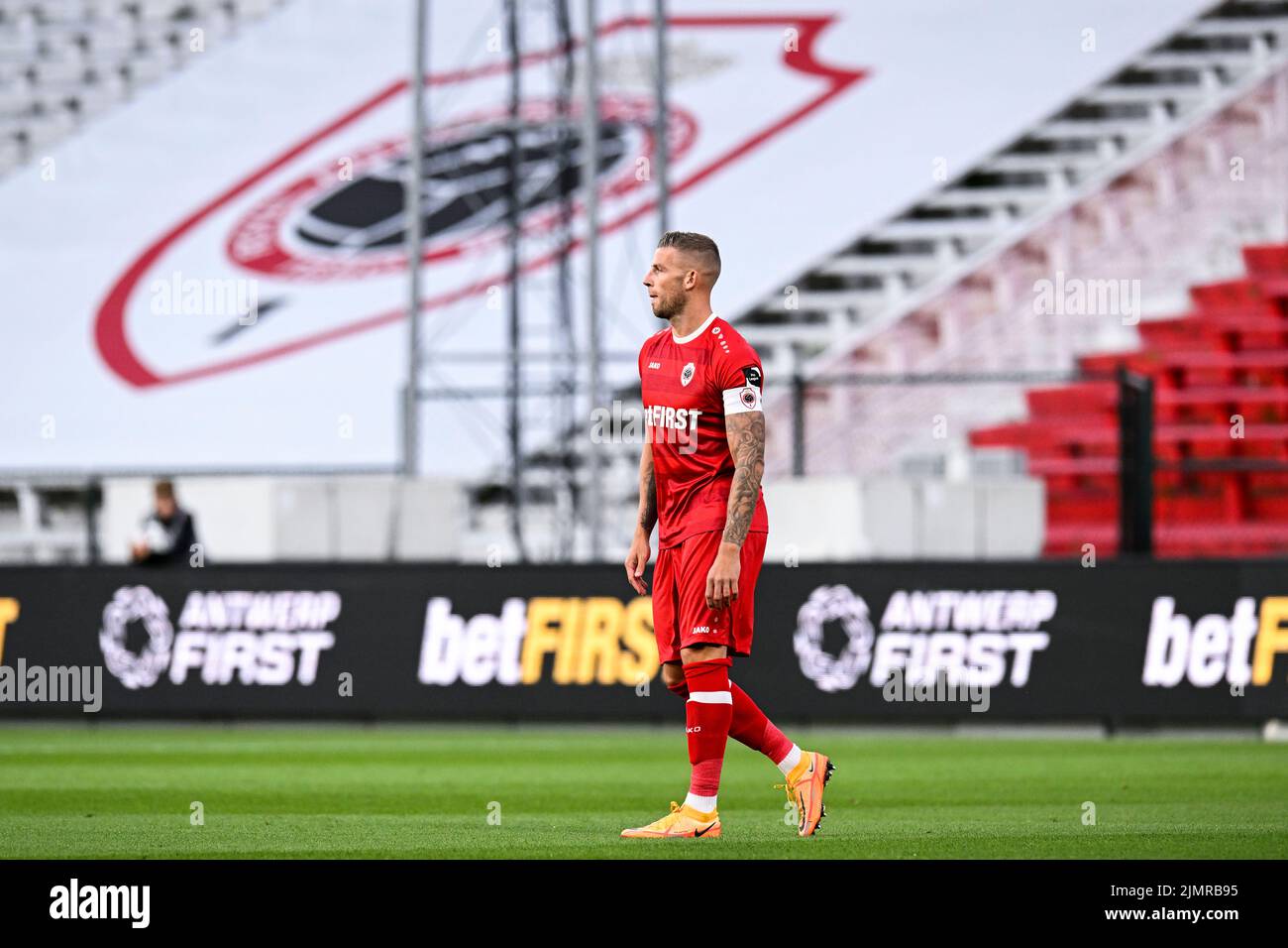 Antwerp's Toby Alderweireld pictured during a soccer match between