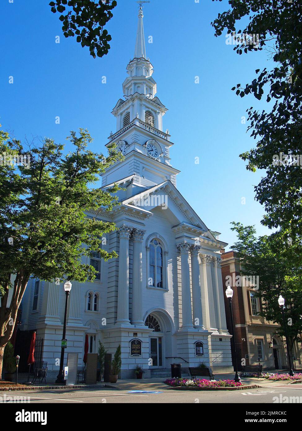 The United Church,Keene,New Hampshire Stock Photo