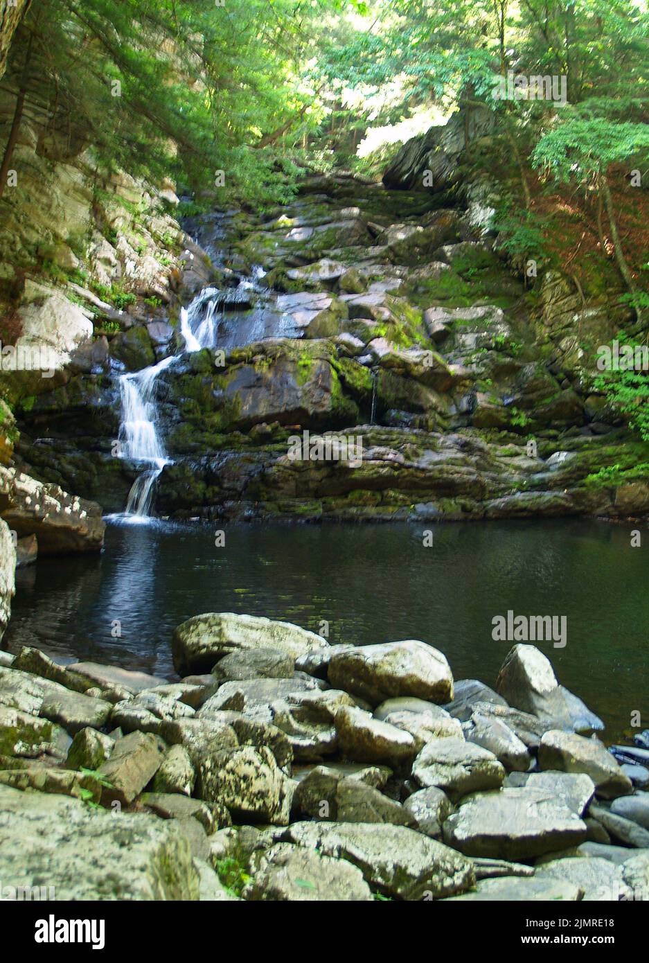 Wahconah Falls SP Dalton MA Stock Photo Alamy