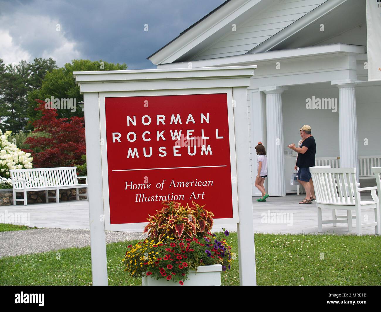 Norman Rockwell Museum,Stockbridge,MA Stock Photo